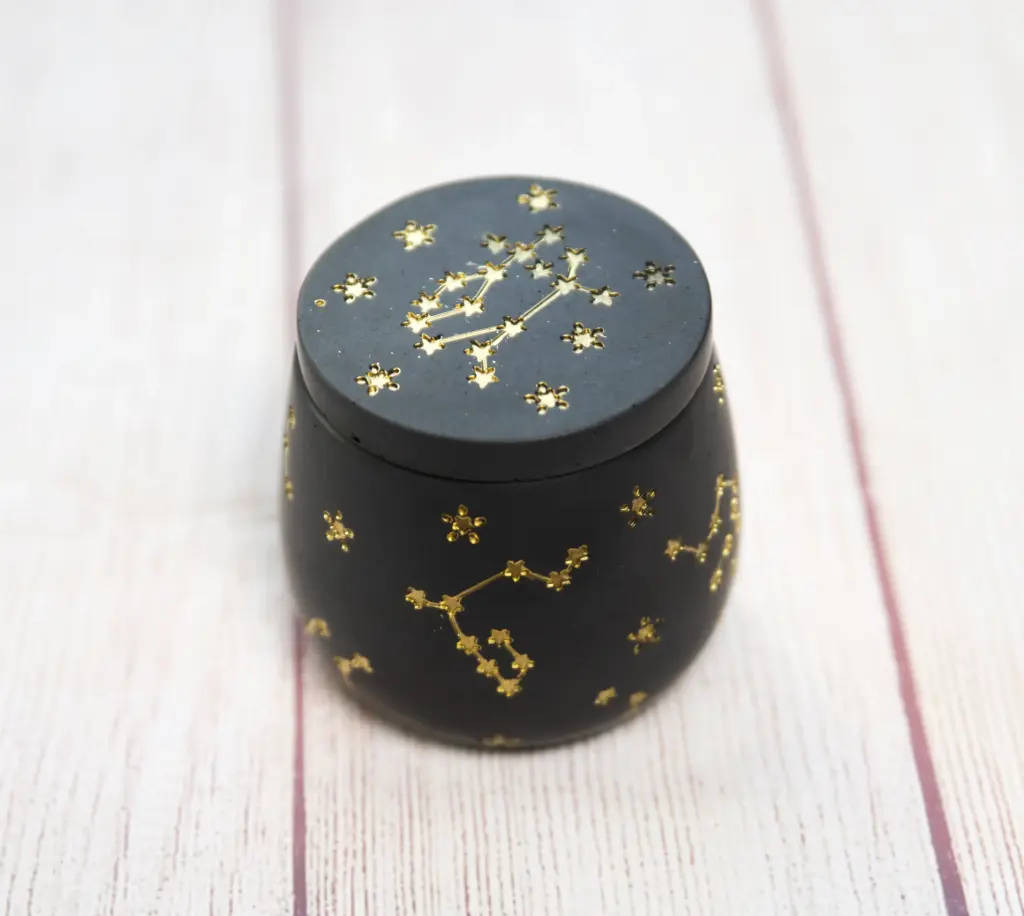 Pot étoilé Noir/Or