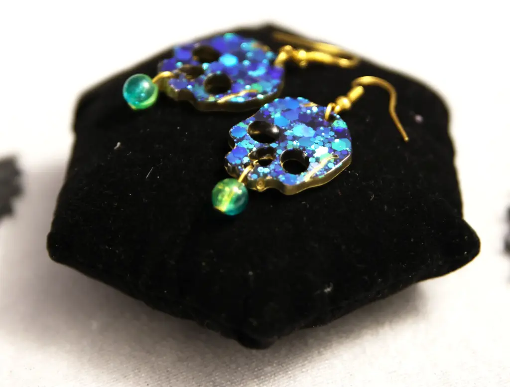 Boucles d'oreilles tête de mort