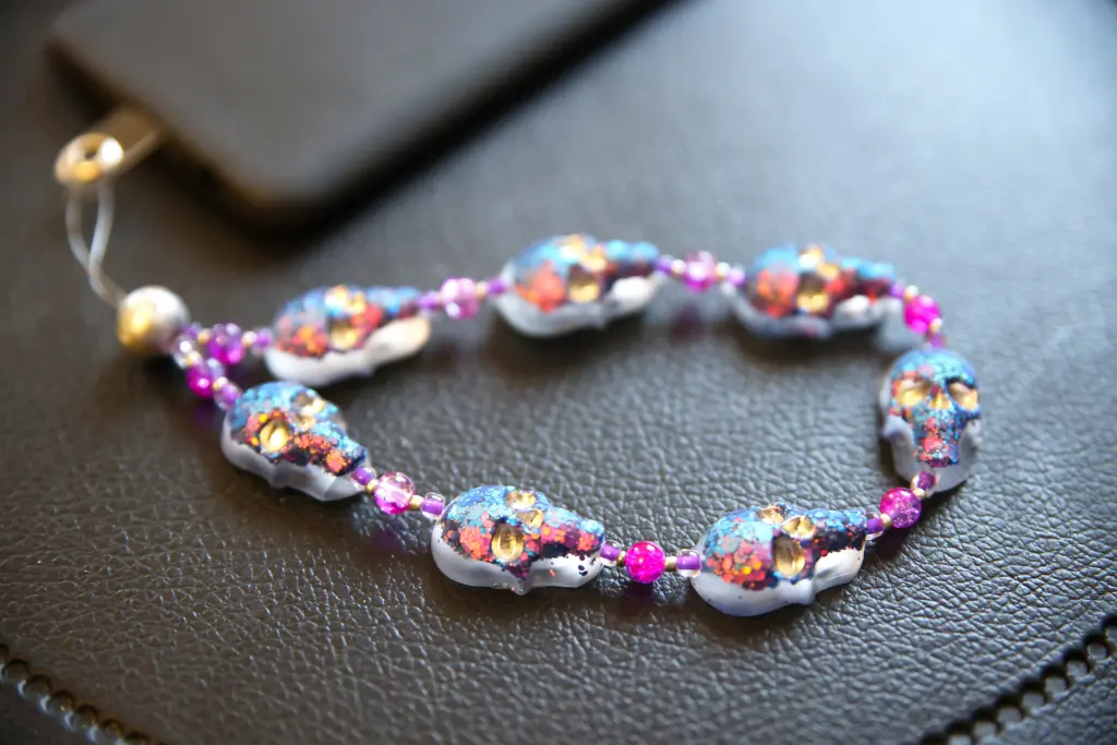 Chaîne de téléphone Crâne