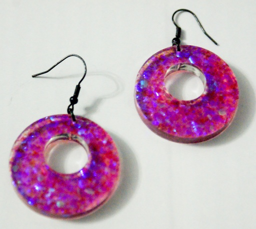Boucles d'oreilles Rond troué