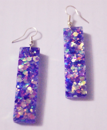Boucles d'oreilles Rectangle