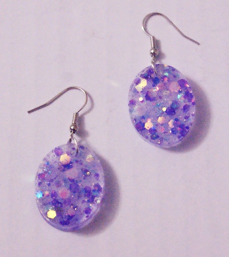 Boucles d'oreilles Ovale