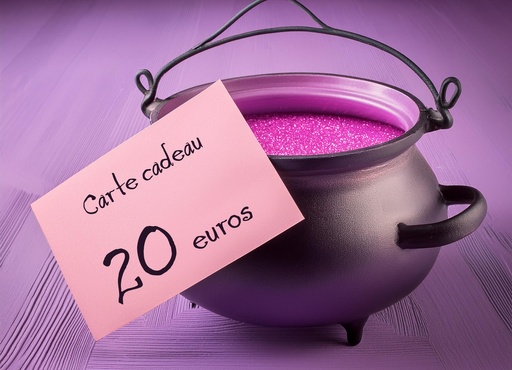 Carte cadeau 20 euros